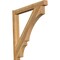 Ekena Millwork Balboa Block Rough Sawn Outlooker, Western Red Cedar, 6"W x 46"D x 46"H OUT06X46X46BOA05RWR - alternate 1